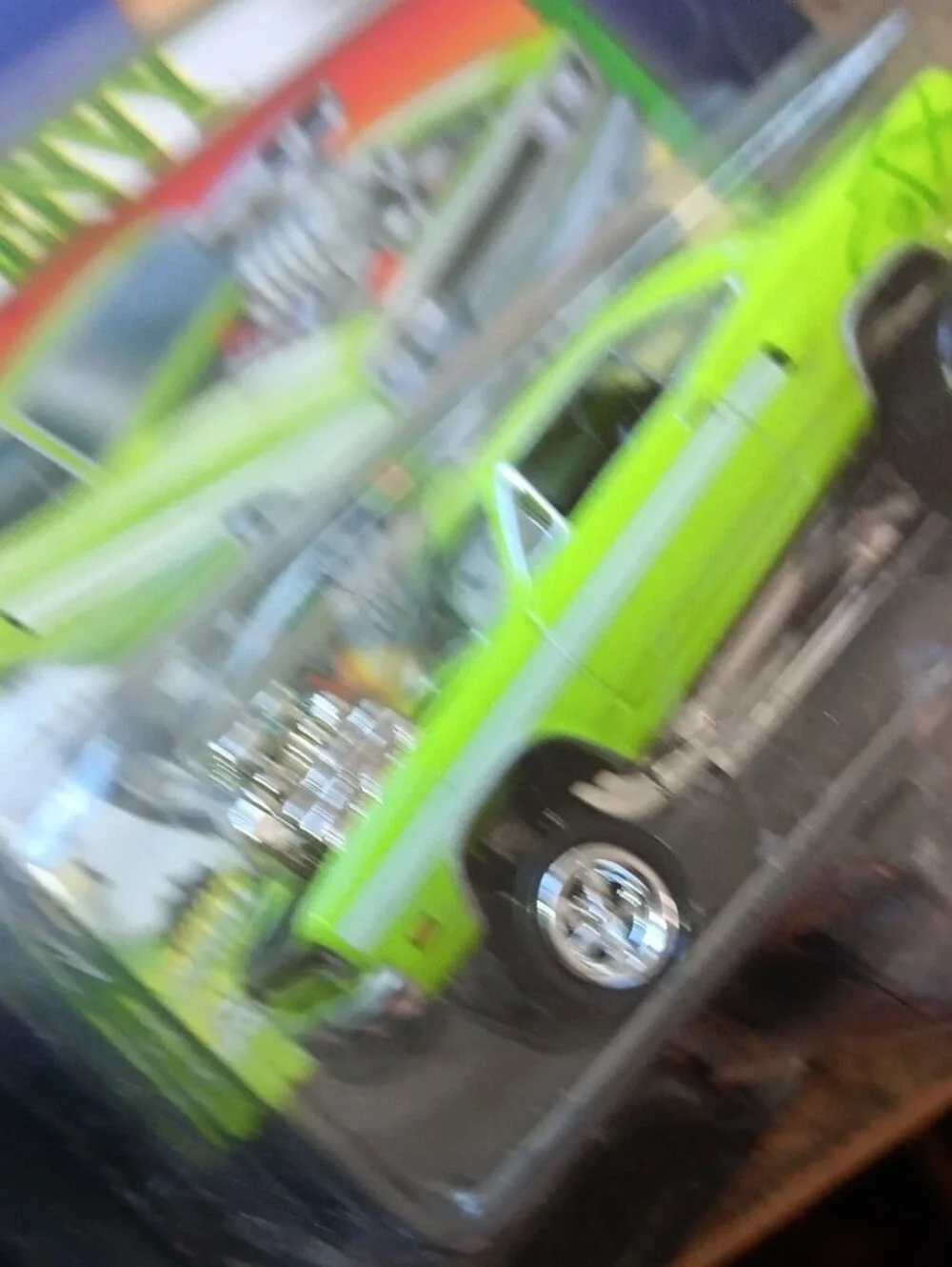 Johnny Lightning Zingers! Green Envy Die-Cast Muscle Car - Green
